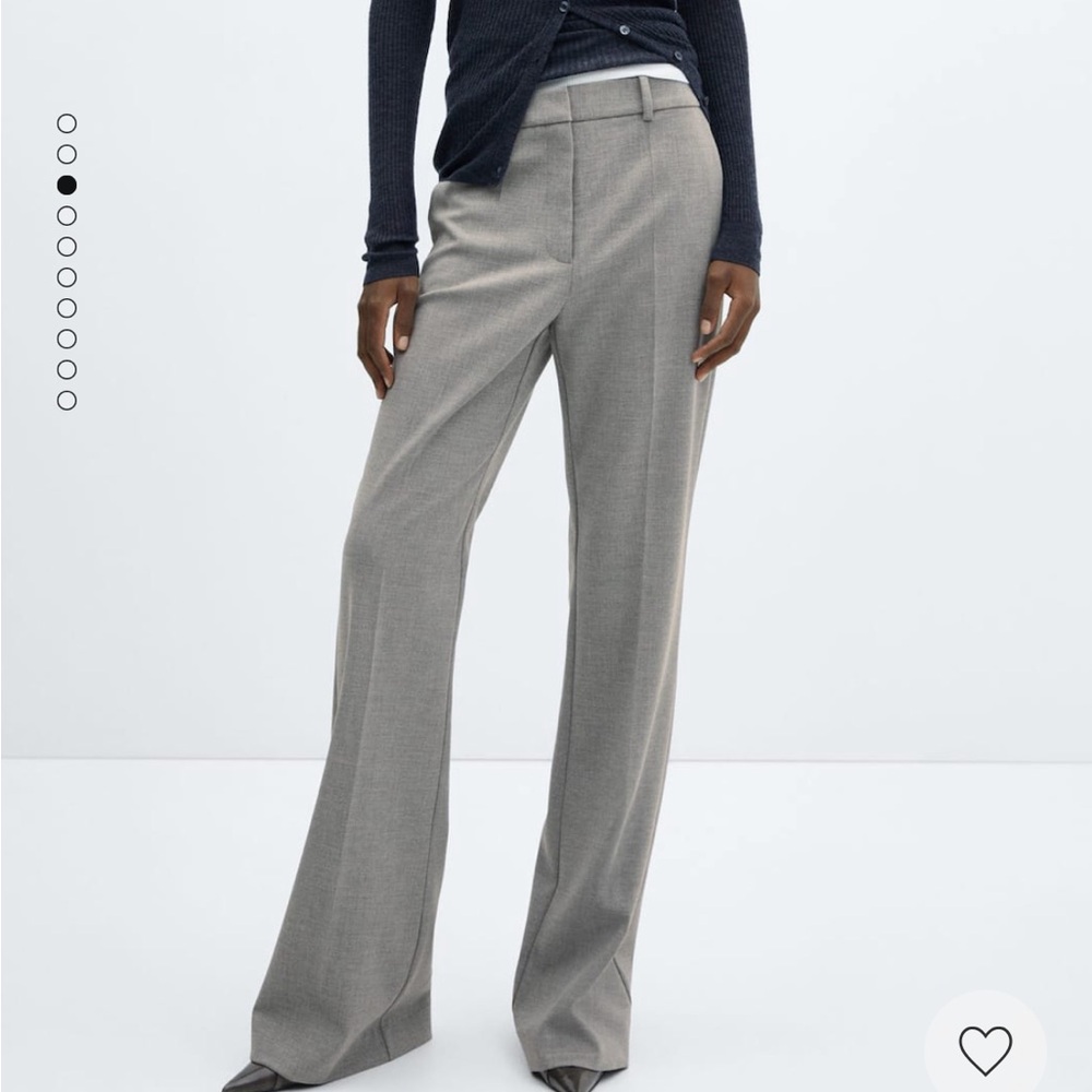 Elegant Gray Women's Pants